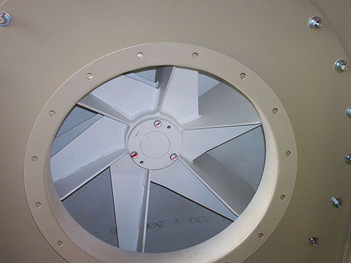 Industrial Exhauster Radial Open Impeller Wheel for Abrasive Material